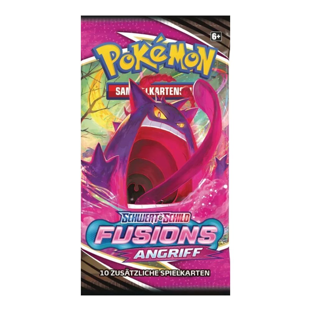 The Pokémon Company Sammelkarte Pokemon Fusionsangriff Booster SWSH8 Deutsch
