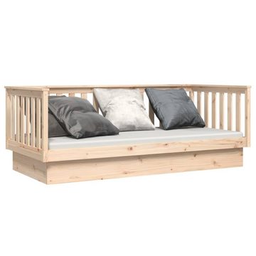 furnicato Bett Tagesbett 100x200 cm Massivholz Kiefer