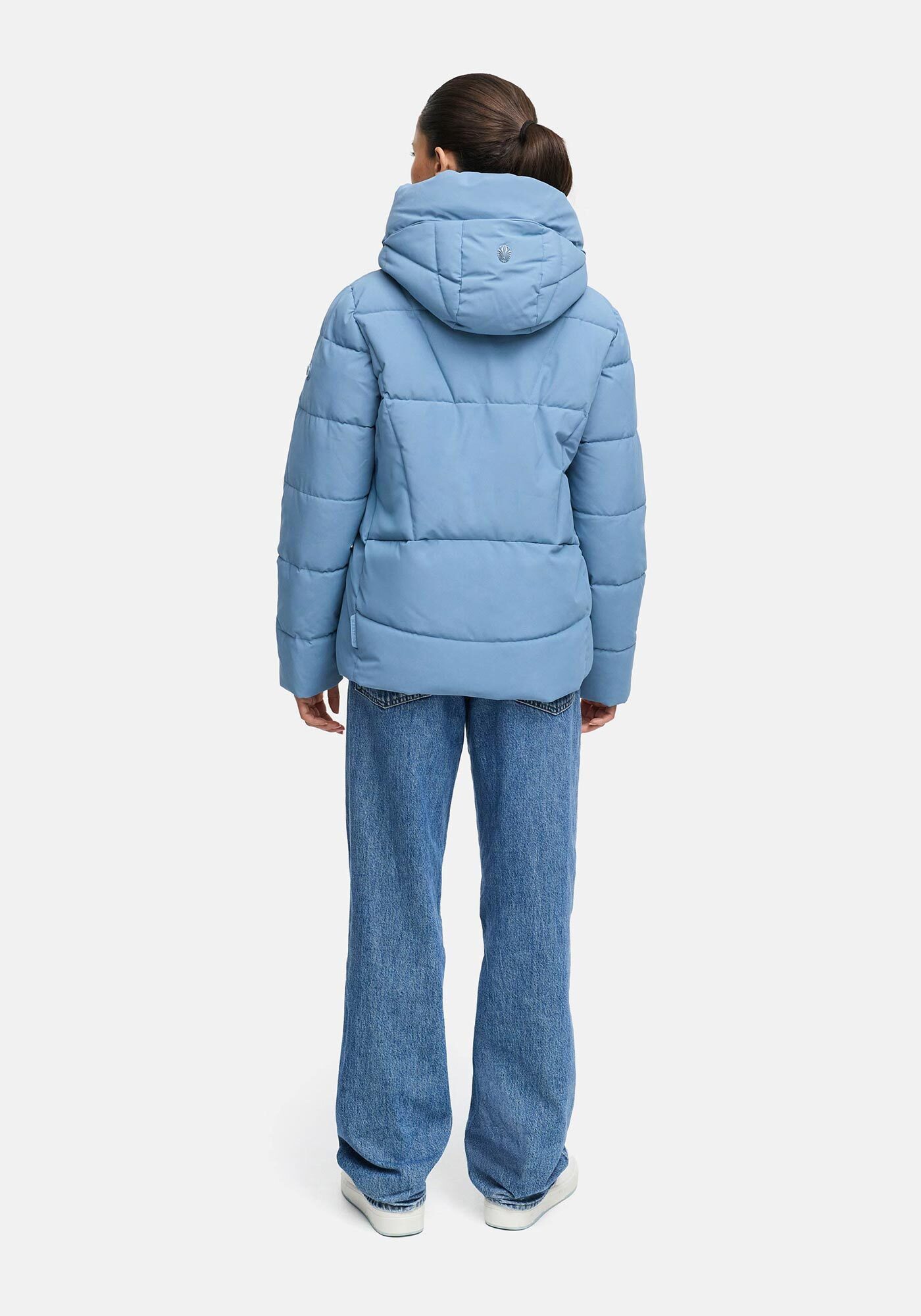 Marikoo Winterjacke Kuschelnasee mit extra hohem Kragen und warmem Fleecefutter – Bild 4 von 5
