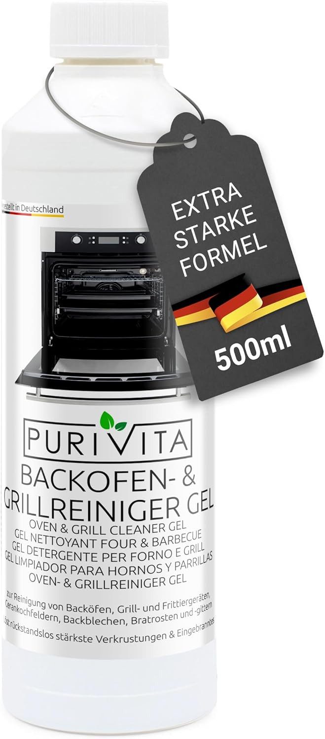 Purivita Purivita Backofen & Grillreiniger Gel 500ml Backofenreiniger