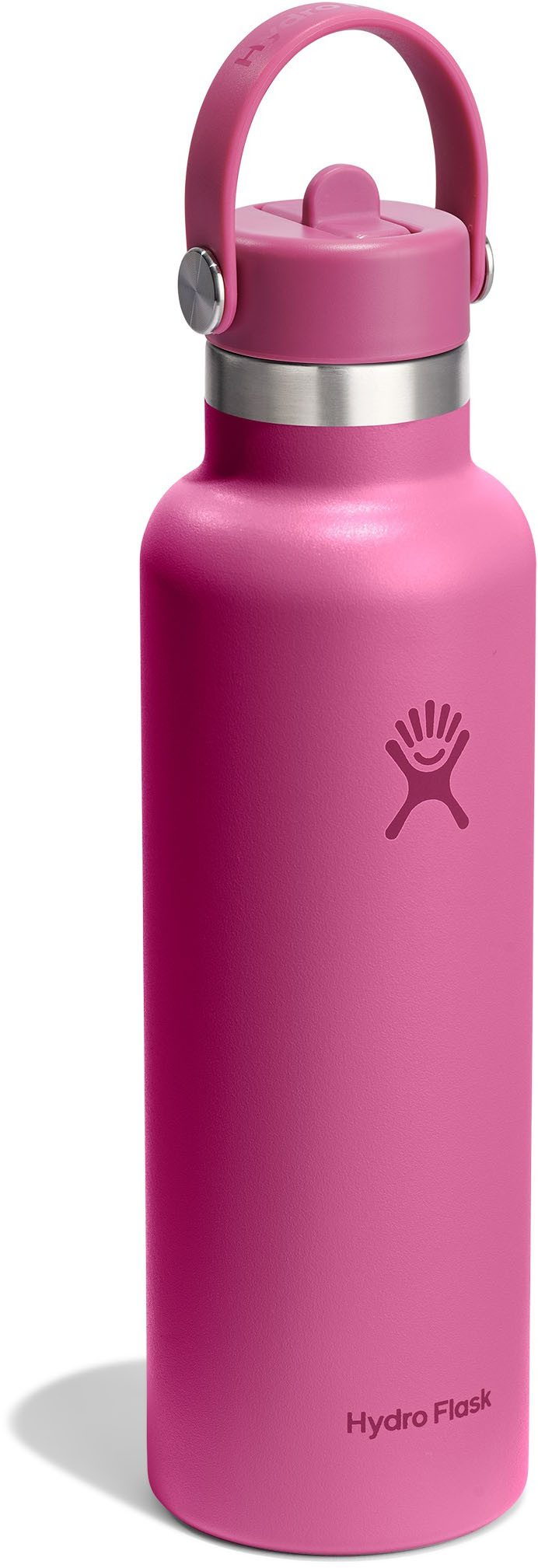 Hydro Flask Isolierflasche 21 Oz Std. Flex Straw Cap, TempShield® doppelwandige Vakuumisolierung