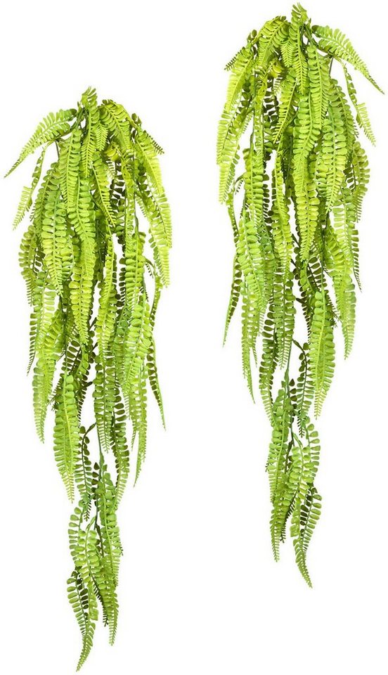 Kunstranke Adianthumhänger Adianthum, Creativ green, Höhe 80 cm, 2er Set