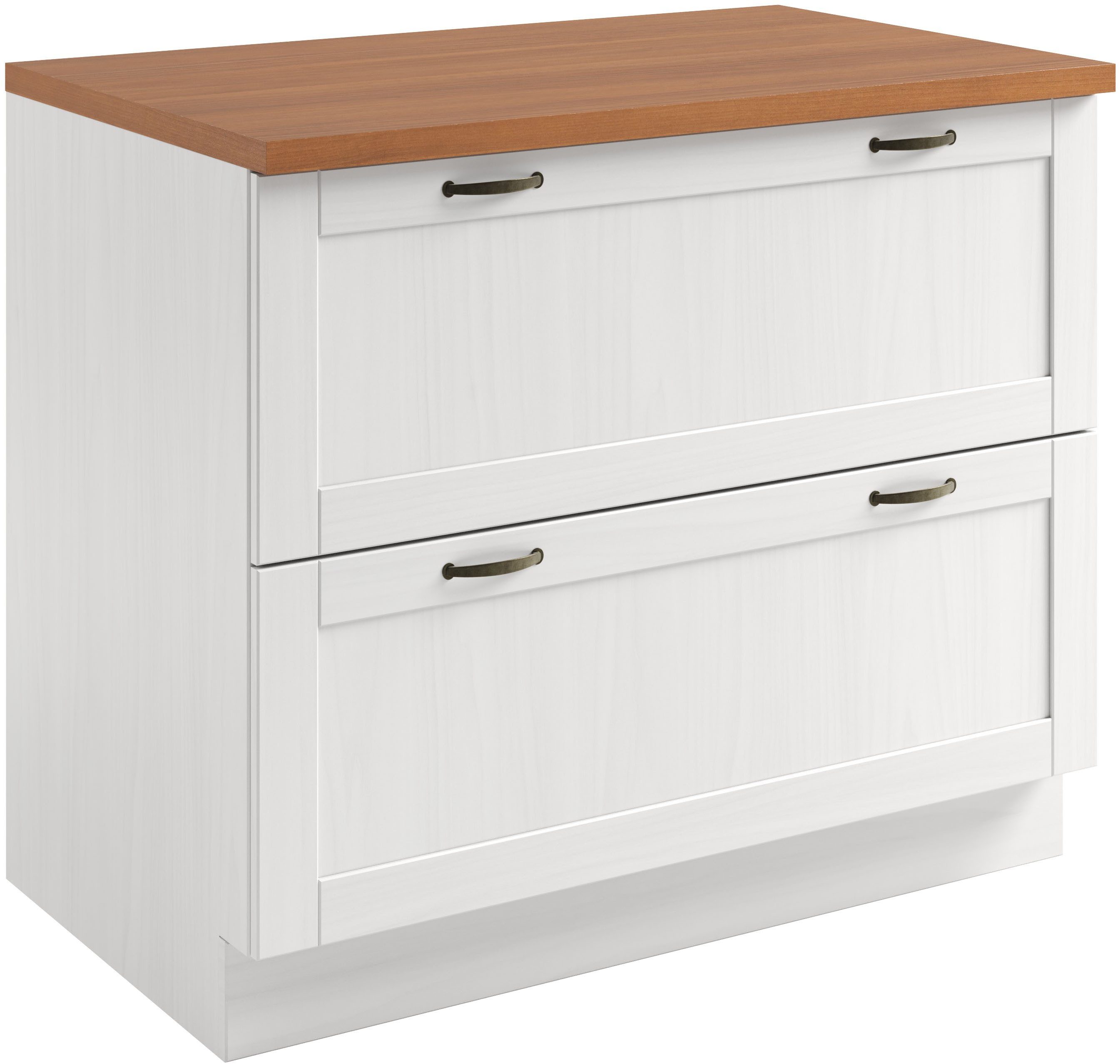 Home affaire Unterschrank Teramo Breite 100 cm, 2 Schubkästen