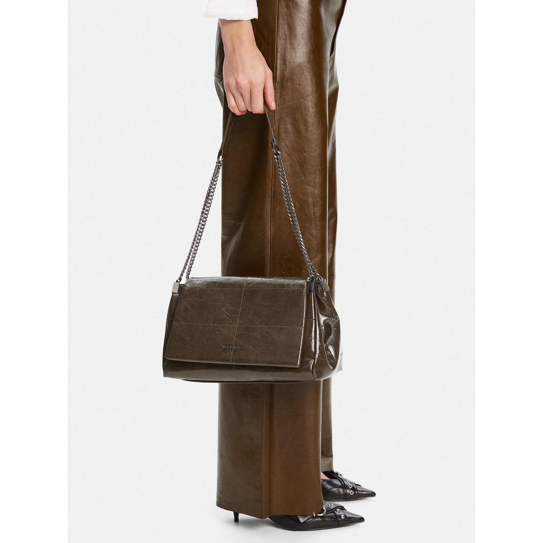 Badura Umhängetasche Badura Damen Tasche 5907964307570 Khaki