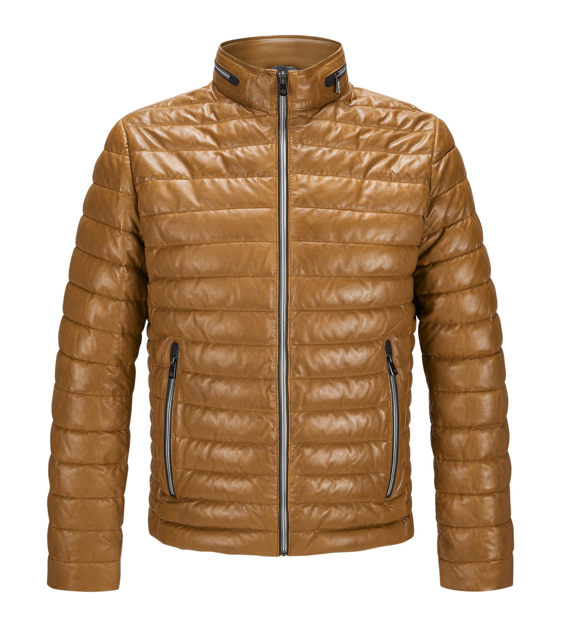 Milestone Lederjacke MSCortino Steppjacke aus feinem Nappaleder günstig online kaufen