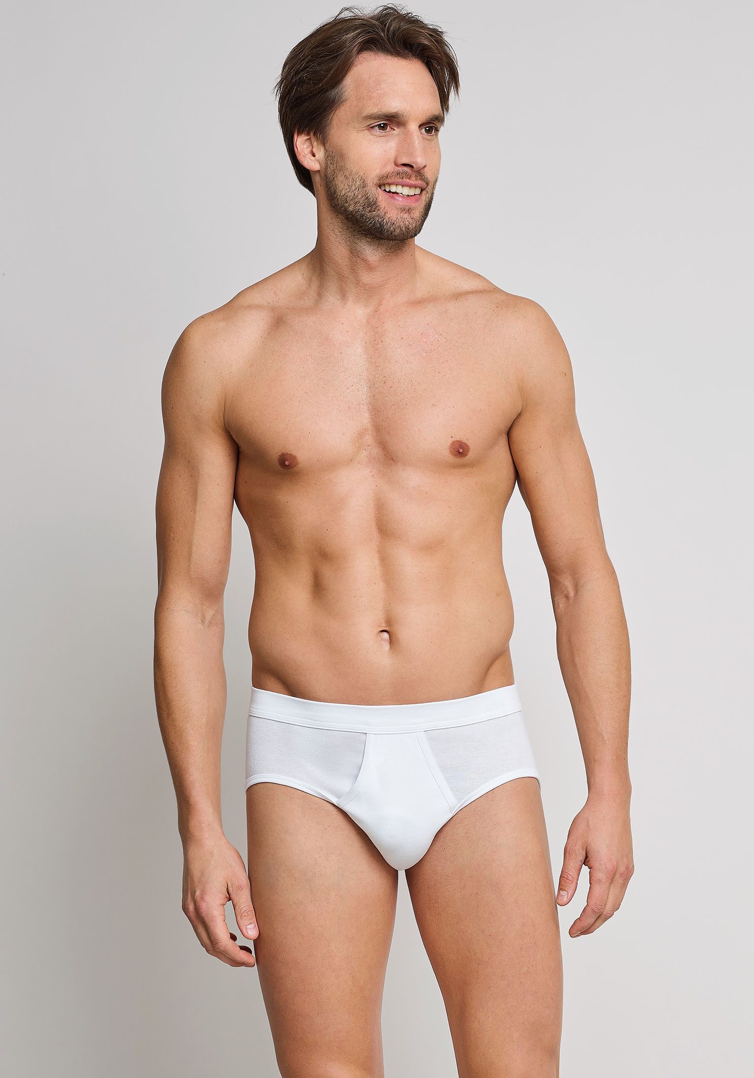 Schiesser Slip Original Classics (3er-Pack) mit Eingriff