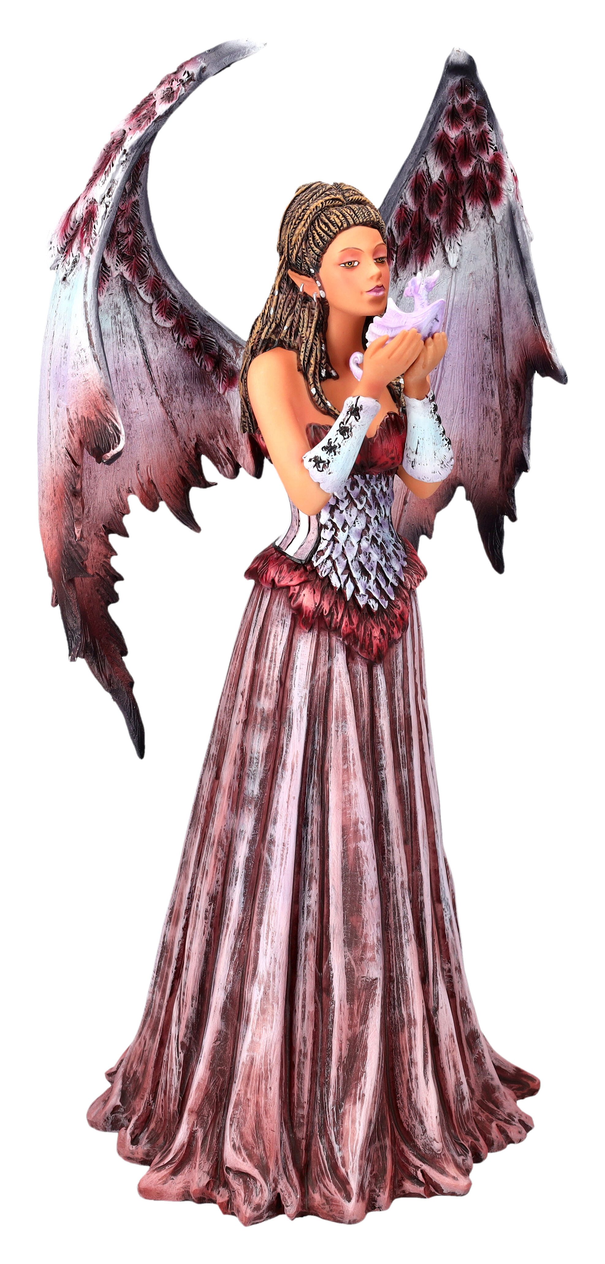 Figuren Shop GmbH Fantasy-Figur Engel Figur - Adoration Fairy by Amy Brown - Fantasy Drache Elfe Fee