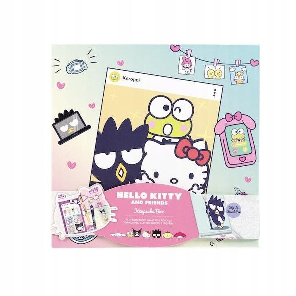 Hello Kitty Aufbewahrungsbox Hello Kitty Andenkenbox/Hello Kitty Schulset