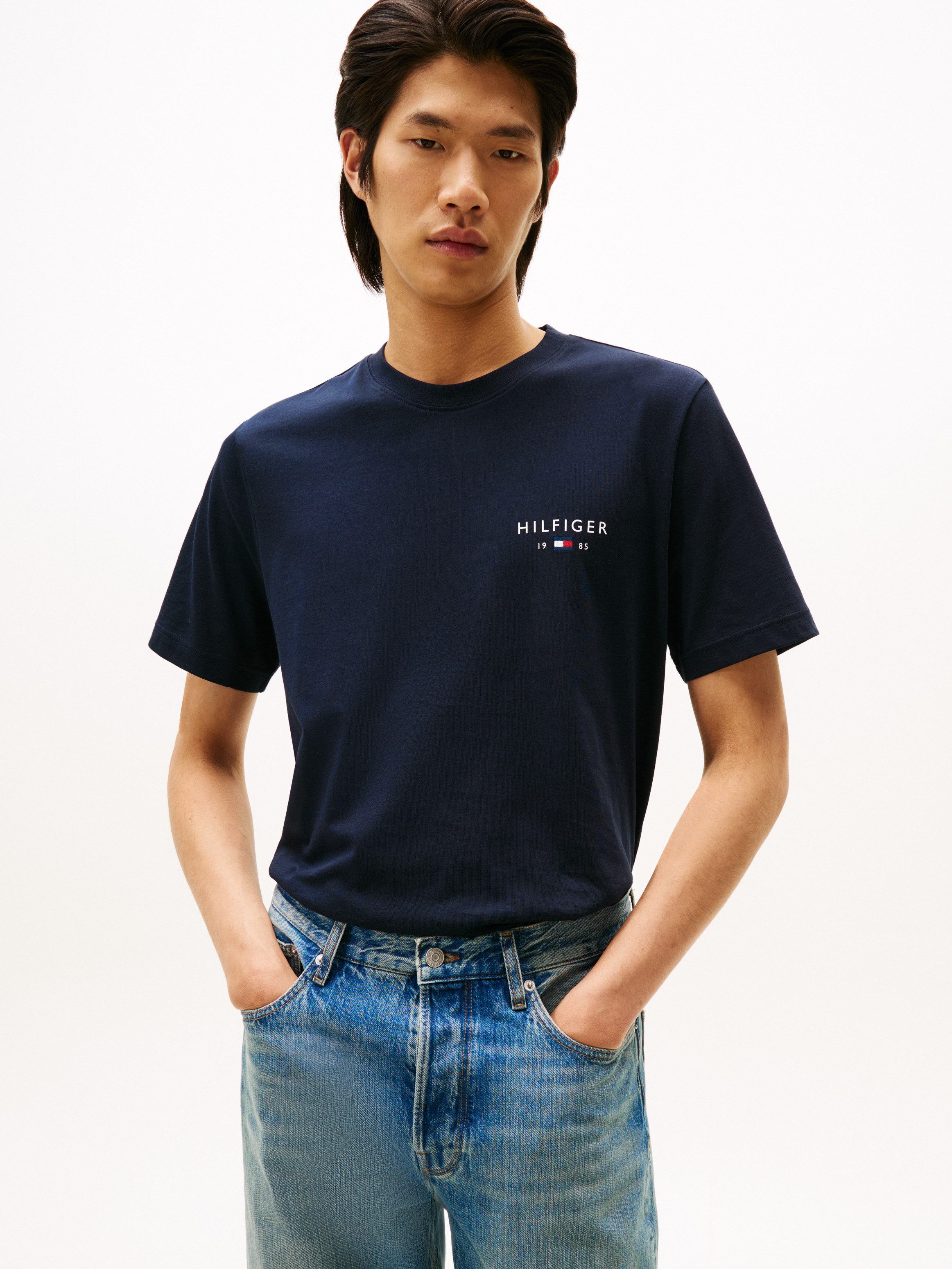 Tommy Hilfiger T-Shirt BRAND LOVE SMALL HILFIGER normale Passform, Rundhals günstig online kaufen