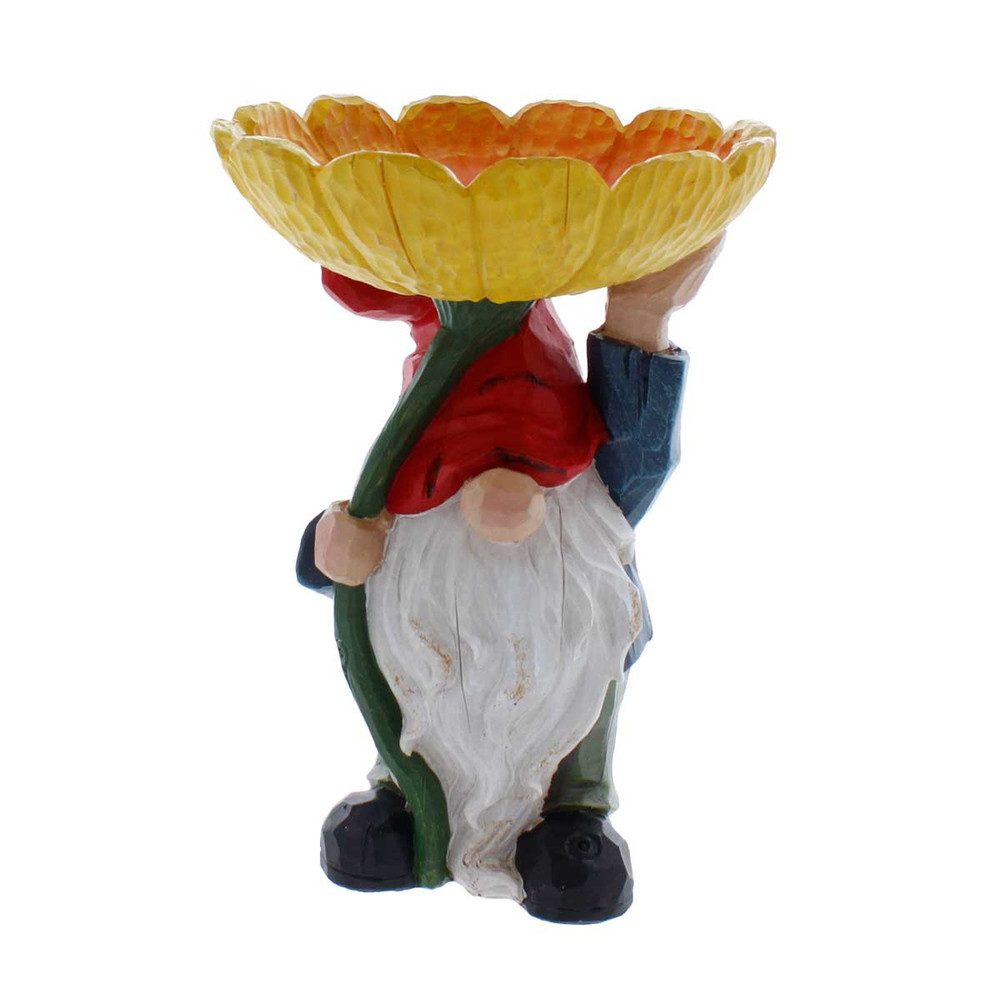 MICA Dekofigur Wichtel mit Blumenschale - günstig online kaufen