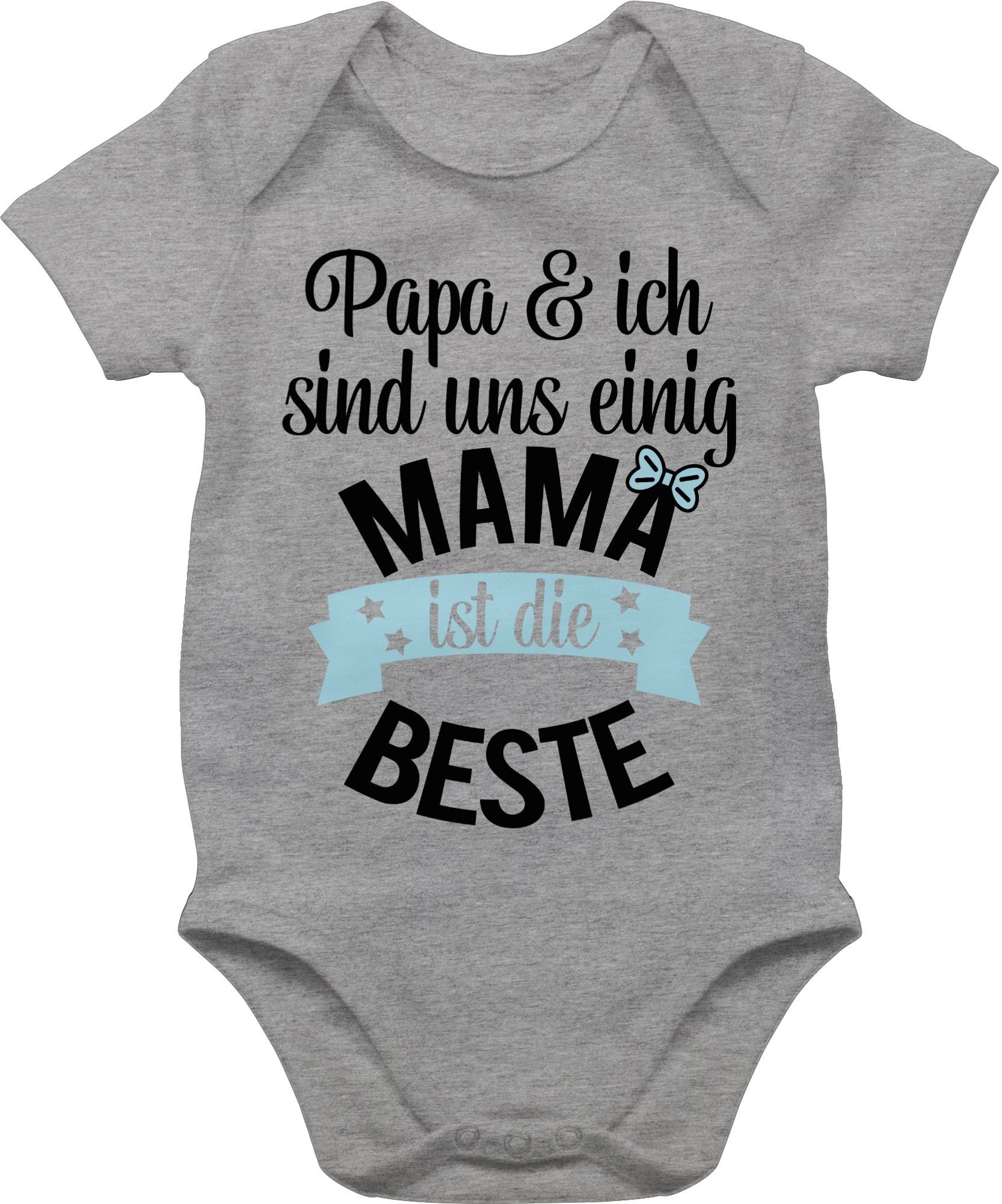 Shirtbody Mama ist die Beste I Mama Geschenk Muttertag