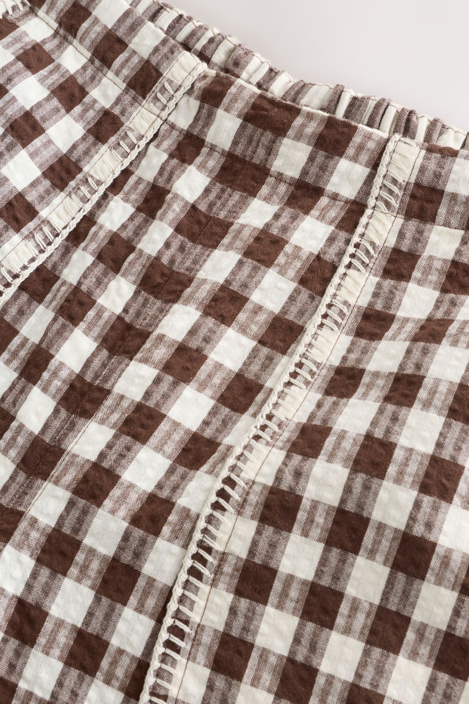 Next Stoffhose Verkürzte Hose mit geradem Beinschnitt (1-tlg)