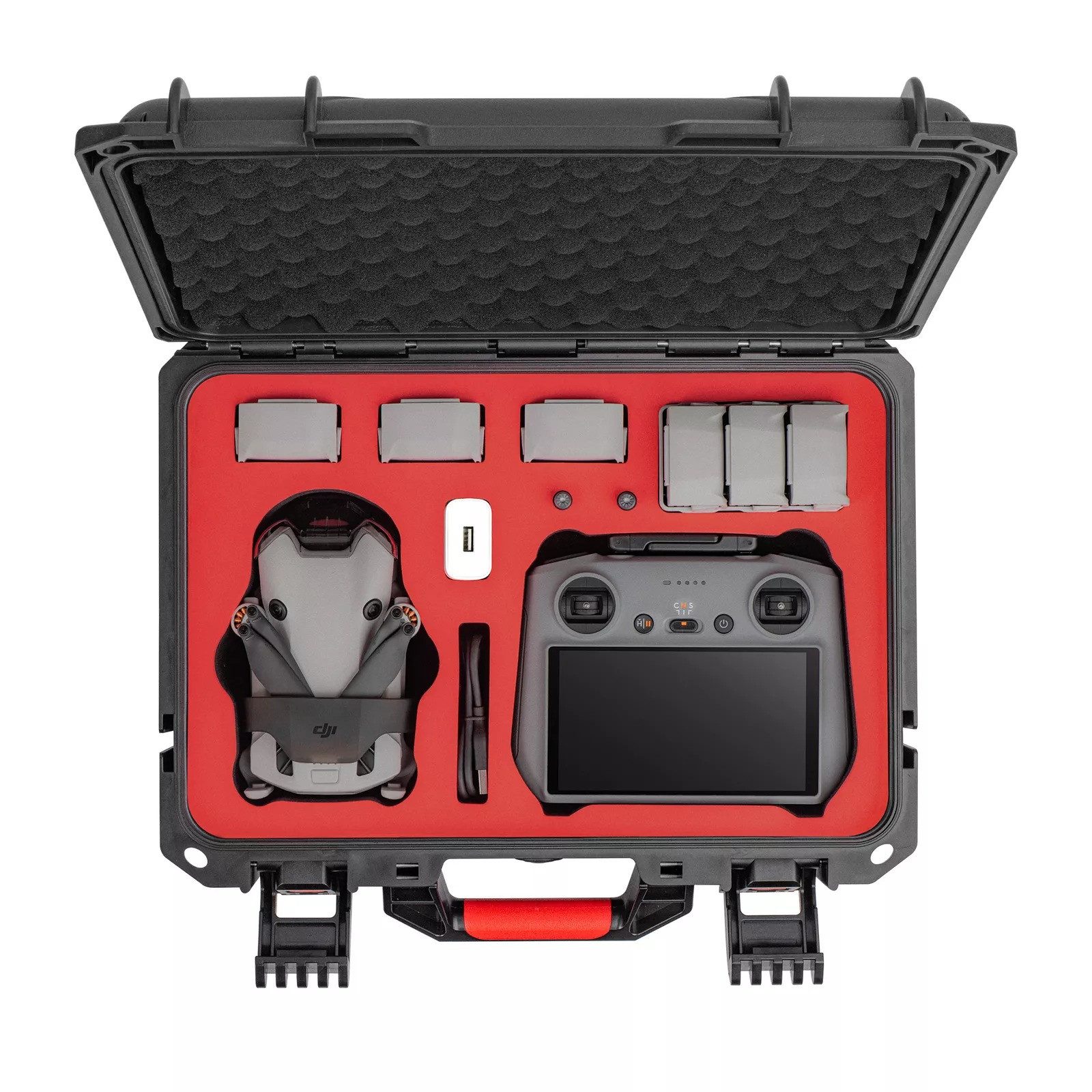 Drohnen-Tasche Koffer Tragetasche für DJI Mini 4Pro Fly More Combo Druckfest