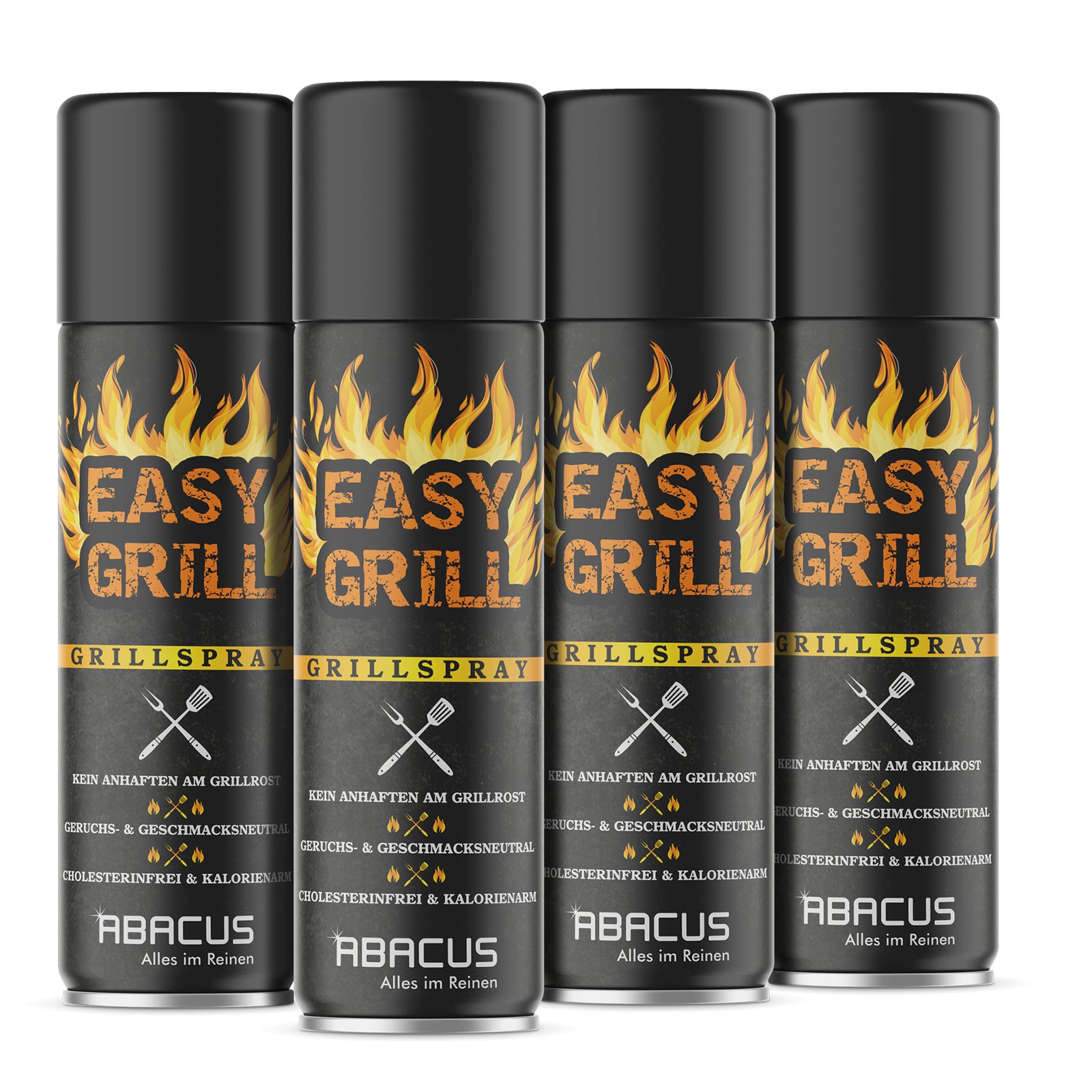 ABACUS Formen-Trennspray Trennspray Grill, Grillspray, Antihaftspray, Antihaft-Trennspray Grill, 0,8, Vegan