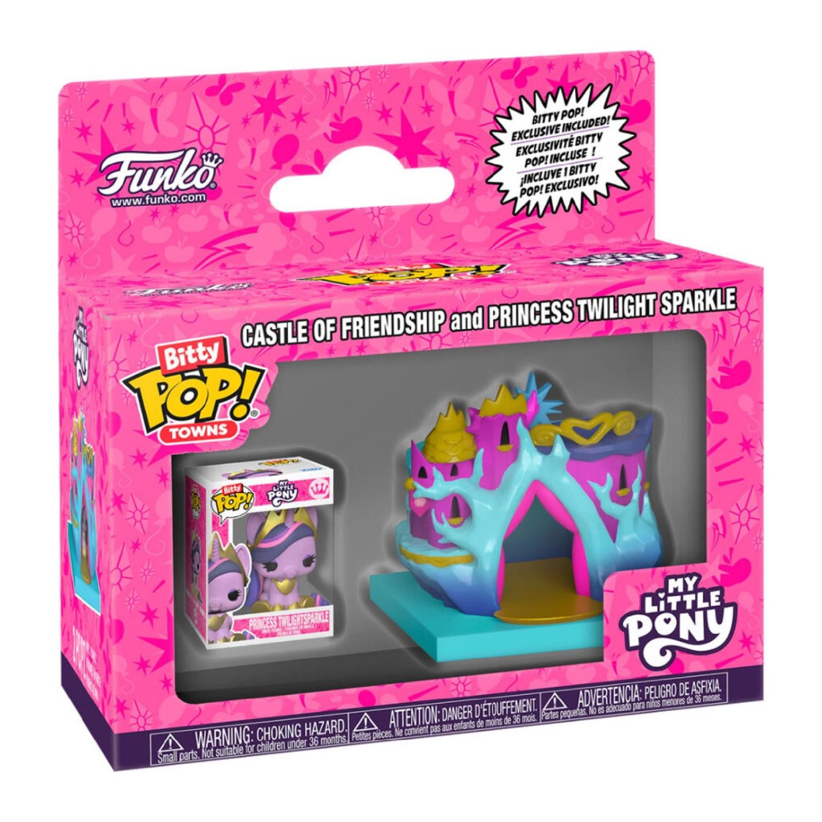 Funko Sammelfigur Bitty POP Town figure My Little Pony Castle of Friendship and Princess