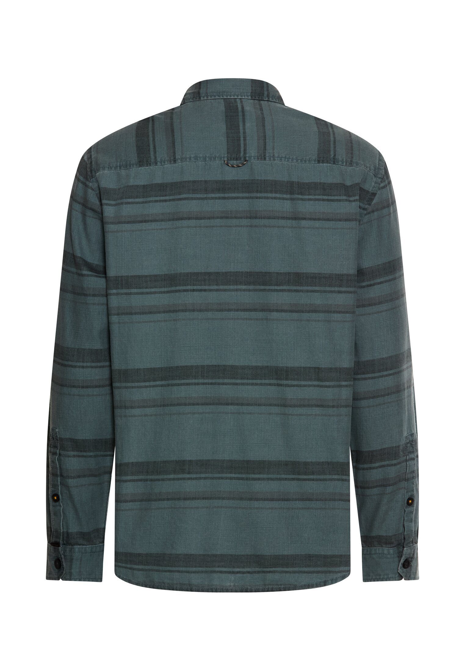 camel active Langarmhemd aus reiner Baumwolle Langarm Kentkragen Kentkragen günstig online kaufen