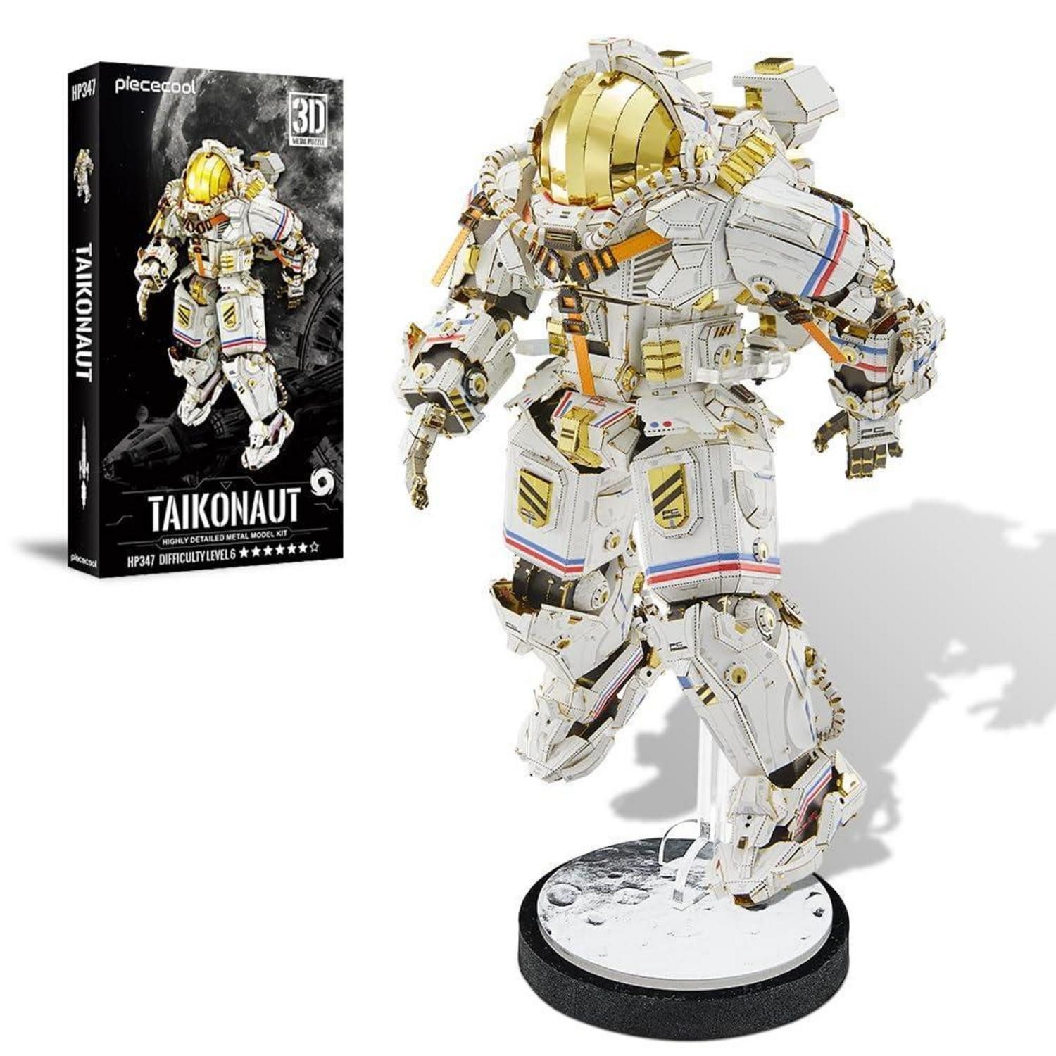 LuxusKollektion 3D-Puzzle 3D Puzzle Metall Astronaut, Puzzleteile