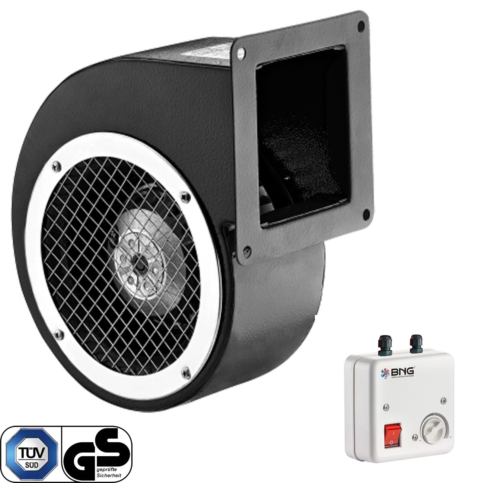 BVN VENTILATION SYSTEMS & ELECTRICAL MOTORS Radialventilator Radialventilator Industrie Schmiede Radialgebläse mit HSC BDRS