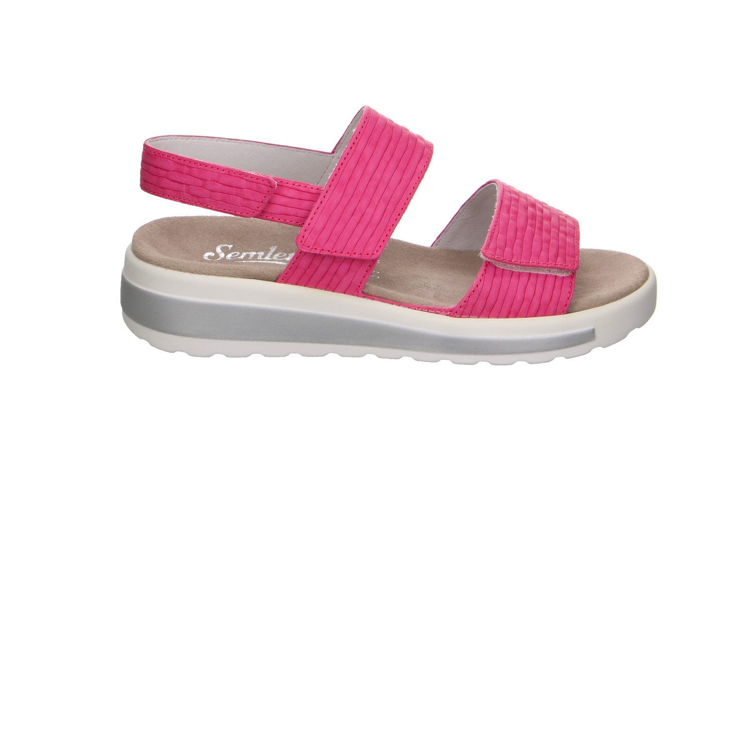 Semler Semler River-calf Leder Comfort Sandale rot Trekkingsandale