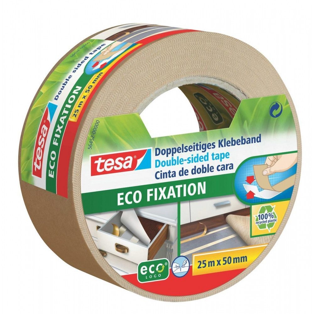 Doppelklebeband Tesa Doppelseitiges Klebeband Pro Nature 25m 50mm