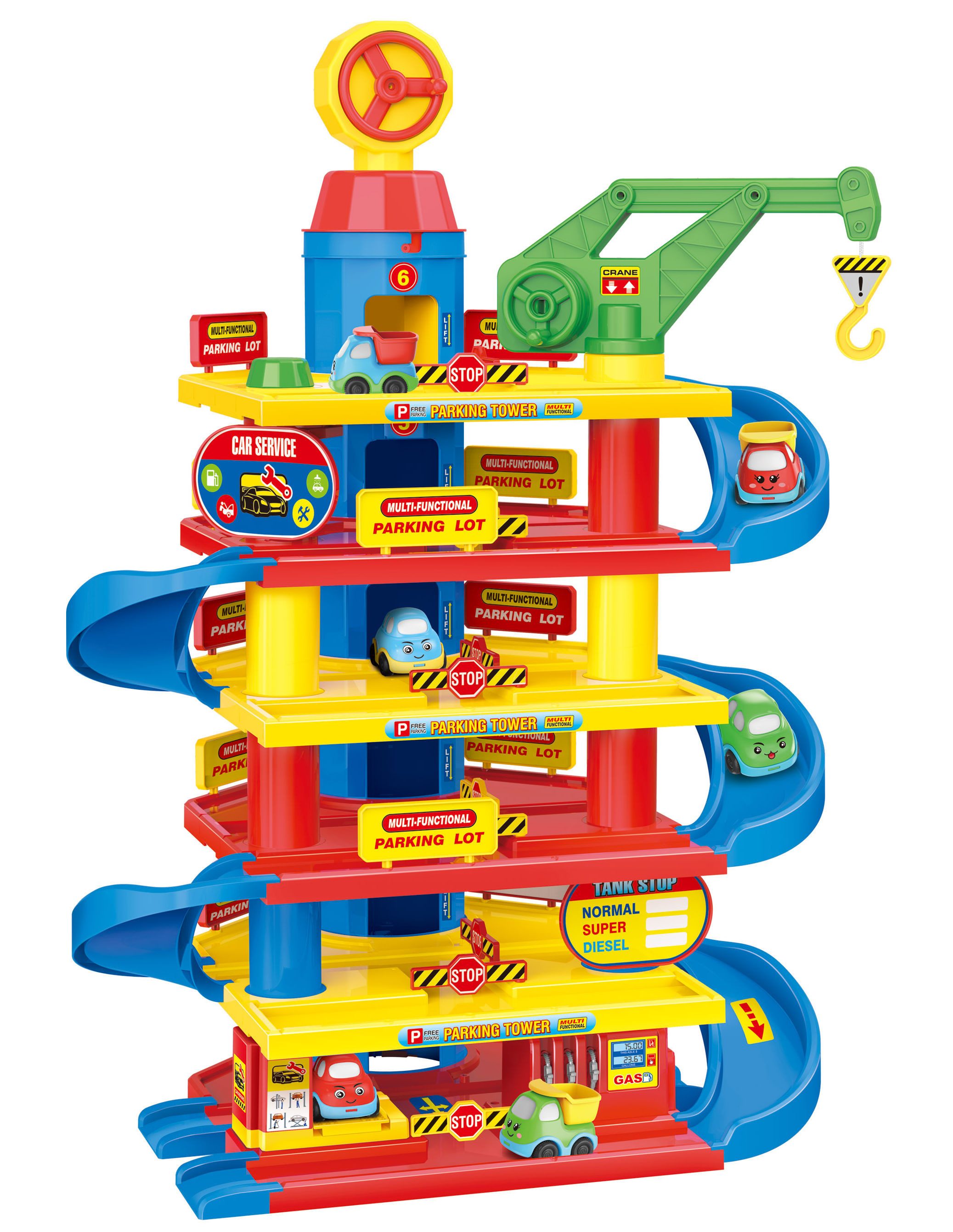 COIL Spiel-Parkgarage Autogarage, Parkhaus, Tower Garage, Parkgarage (75-tl günstig online kaufen