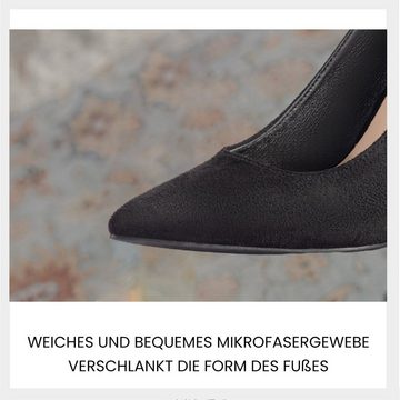 Daisred Absatzschuhe Damen Hochzeitsschuhe Abendschuh Pumps High-Heel-Pumps