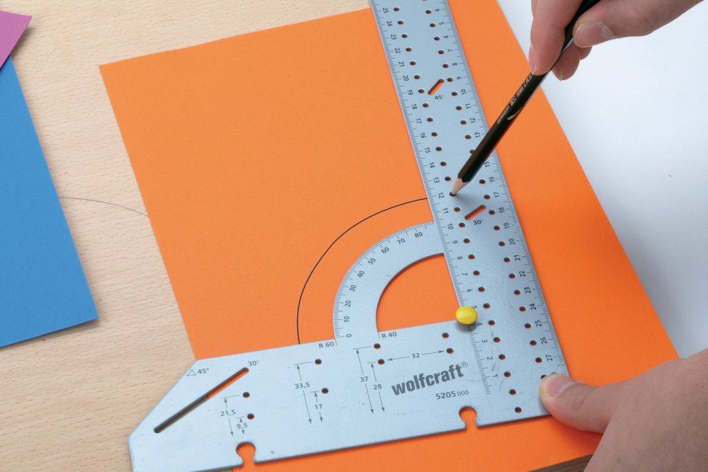 Wolfcraft Messschieber Wolfcraft Universalwinkel 300 mm