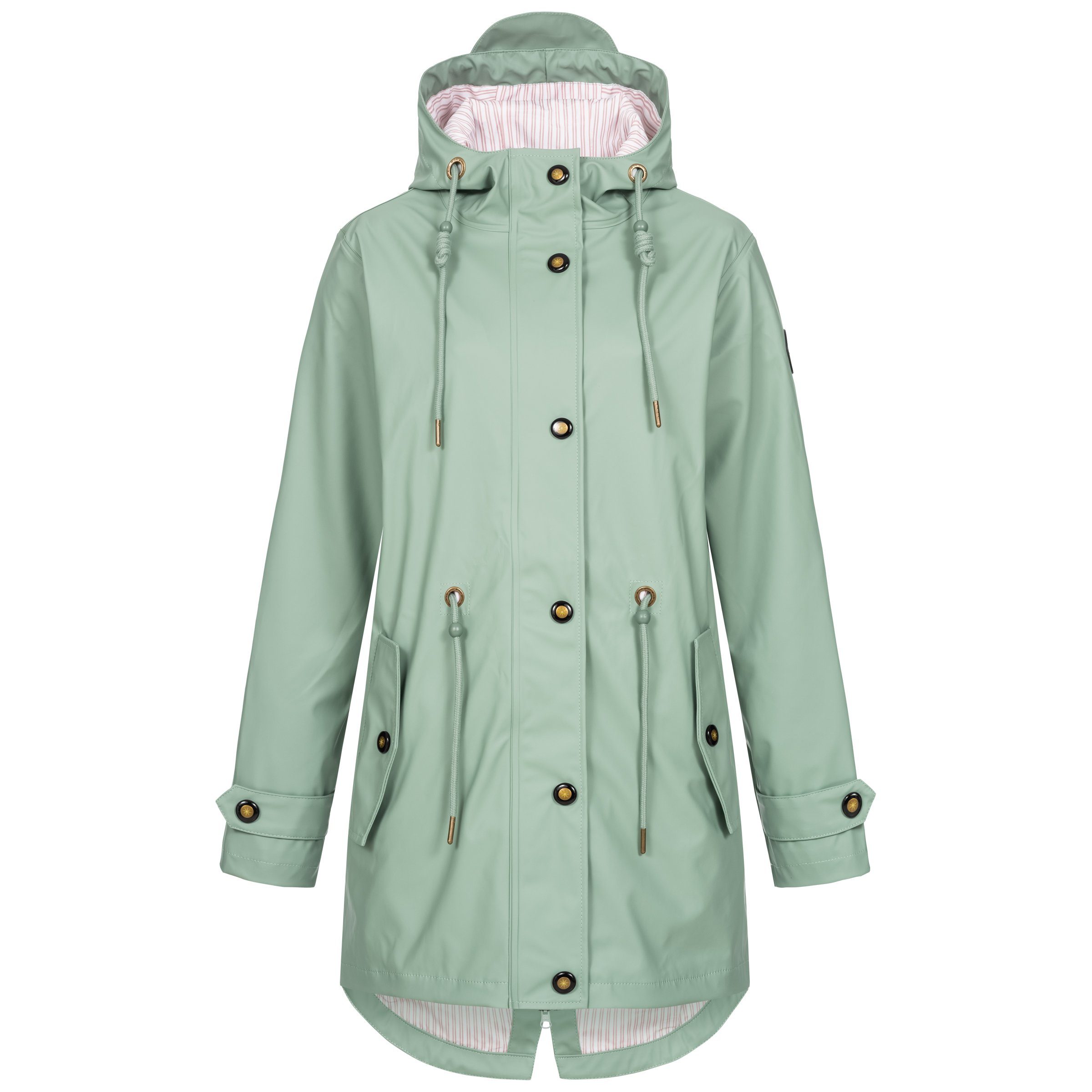 DEPROC Active Regenjacke Regenjacke & Longjacket #ankerglutliebe II CS WOMEN auch in Großen Größen erhältlich slate