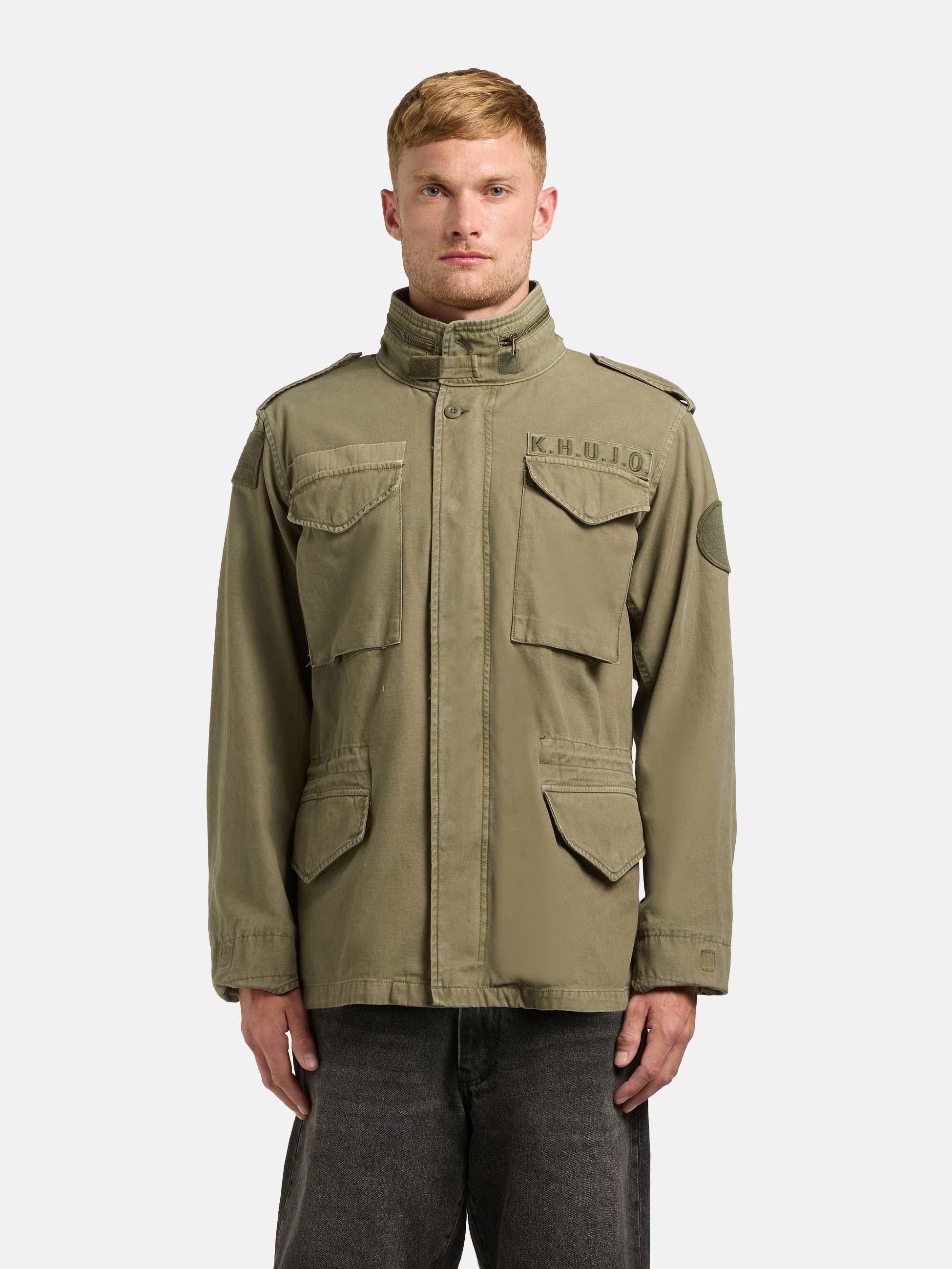 khujo Funktionsjacke Gene (1-St) Übergangsparka mit Stehkragen