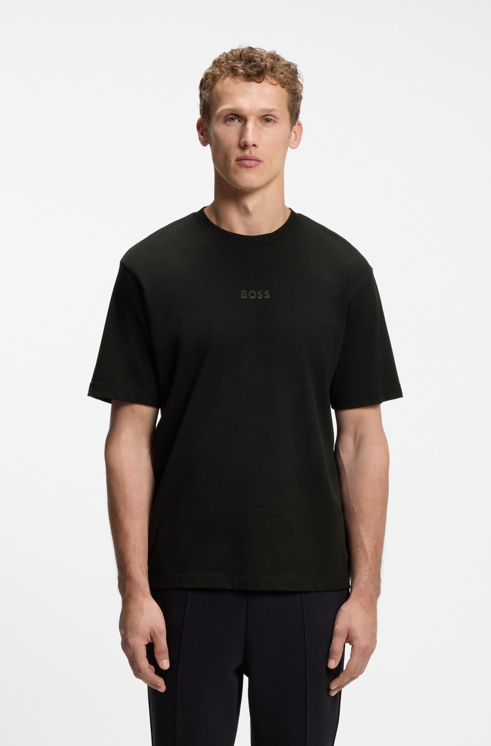 BOSS GREEN T-Shirt Tee mit Rundhalsausschnitt günstig online kaufen