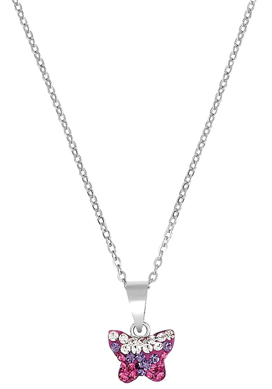Amor Kette mit Anhänger Little Butterfly, mit Zirkonia (synth)