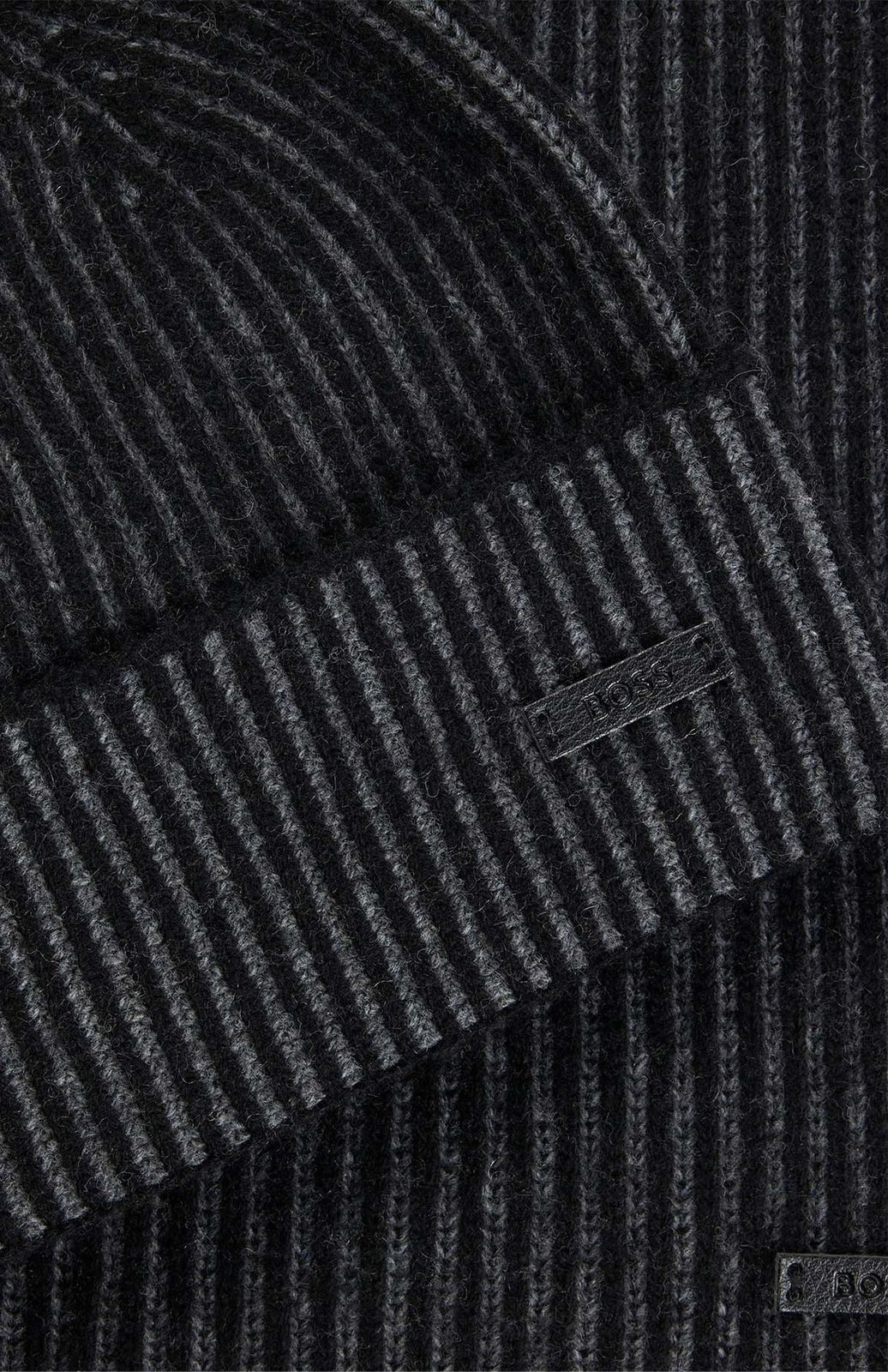 BOSS Strickmütze Ercole Set (Set, 2-St) günstig online kaufen