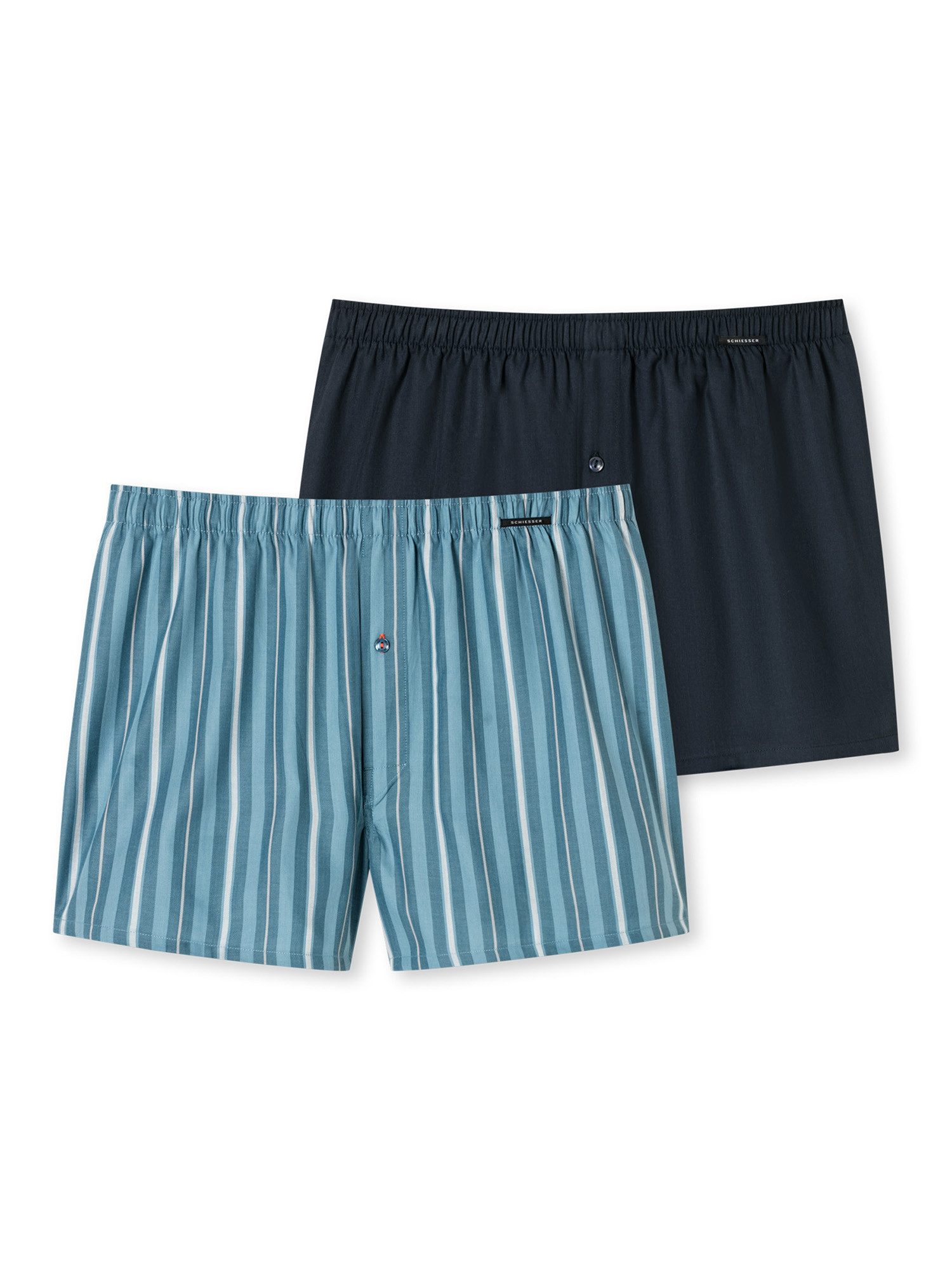 Schiesser Boxer Multipacks (2-St) unterhose unterwäsche günstig online kaufen