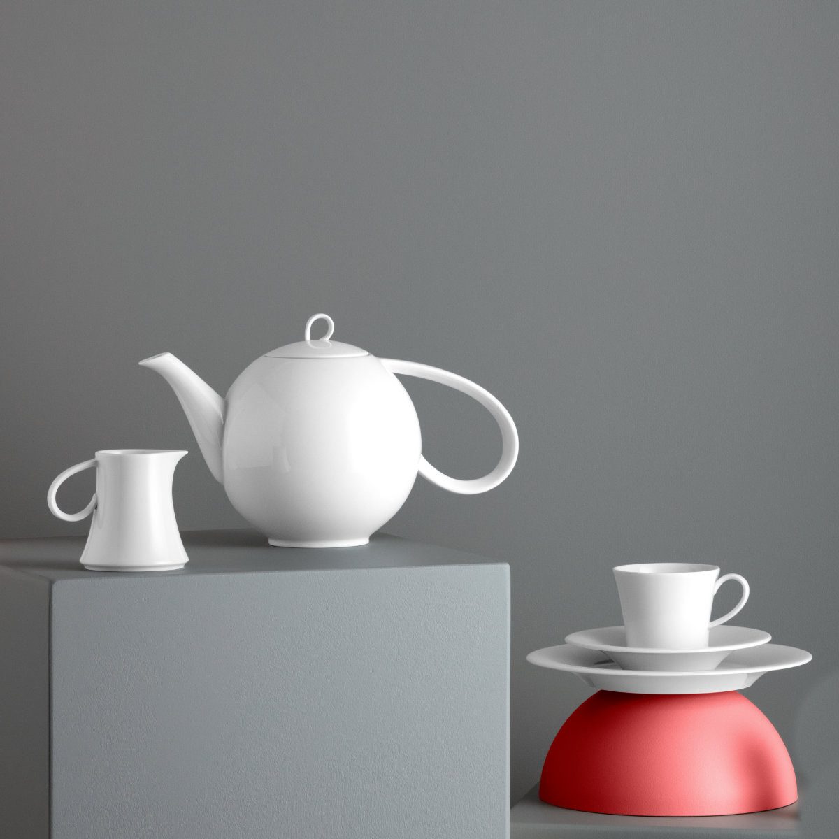 KPM Berlin Untertasse Berlin Weiß, 22 cm