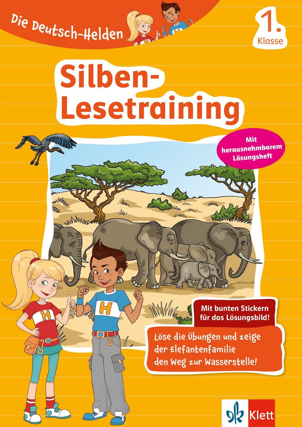 Die Deutsch-Helden: Silben-Lesetraining 1. Klasse / diverse