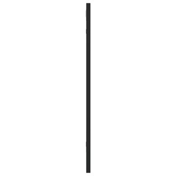 furnicato Wandspiegel Schwarz 30x60 cm Rechteckig Eisen