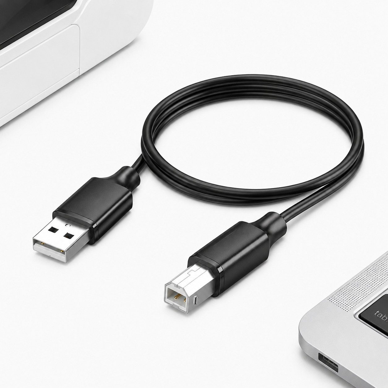 XEOOCE USB Druckerkabel, USB 2.0 Kabel, USB-A auf USB-B, 3 m USB-Kabel, USB, USB