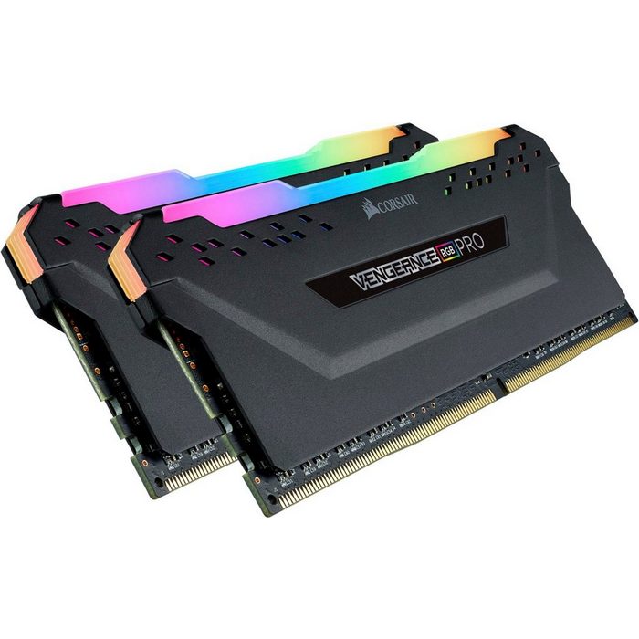 Corsair VENGEANCE® RGB PRO 16 GB (2 x 8 GB) DDR4 DRAM 3.600 MHz C18 PC-Arbeitsspeicher