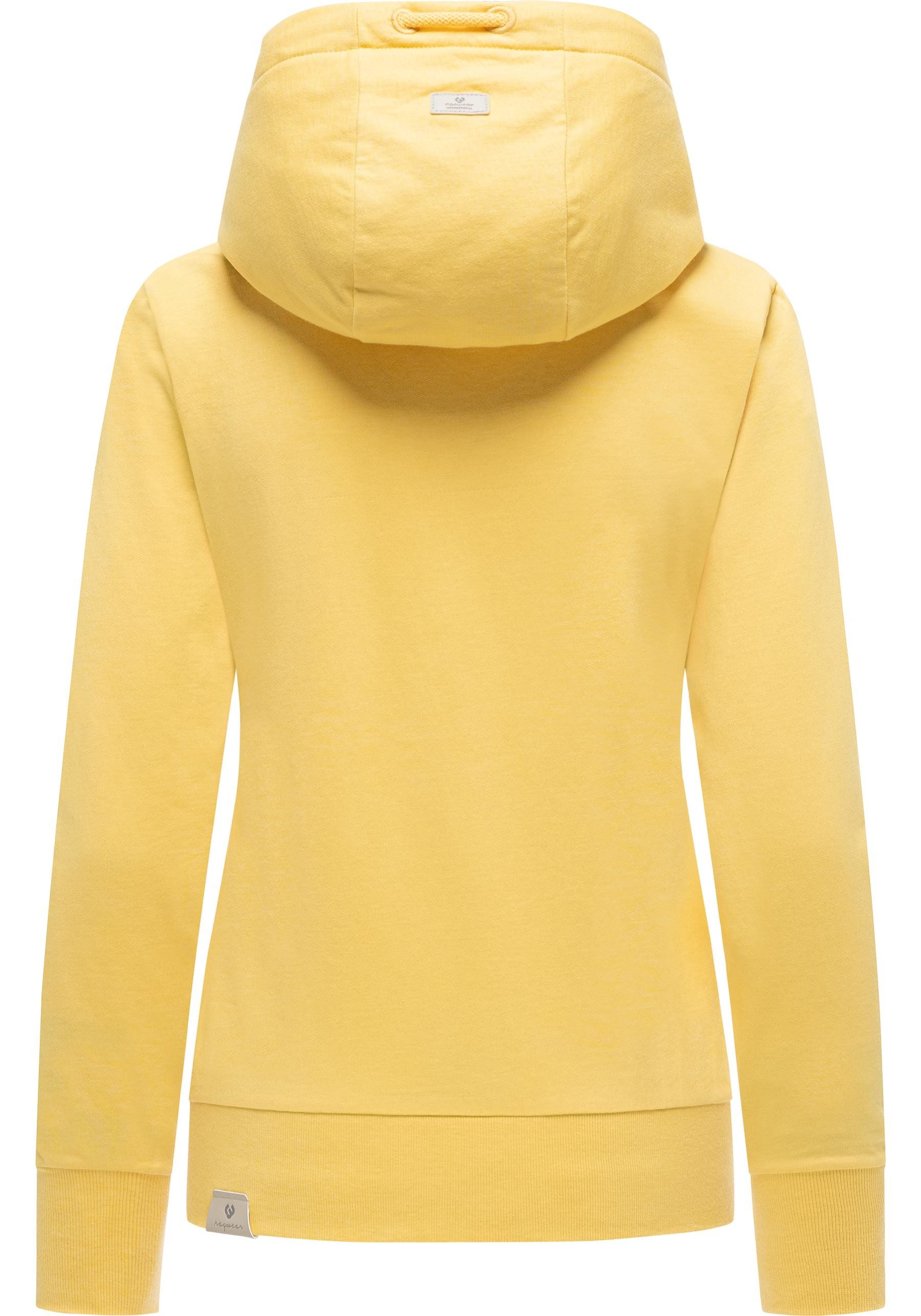 Ragwear Kapuzensweatjacke Paya Intl. sportlicher Damen Kapuzensweater mit Kordeln