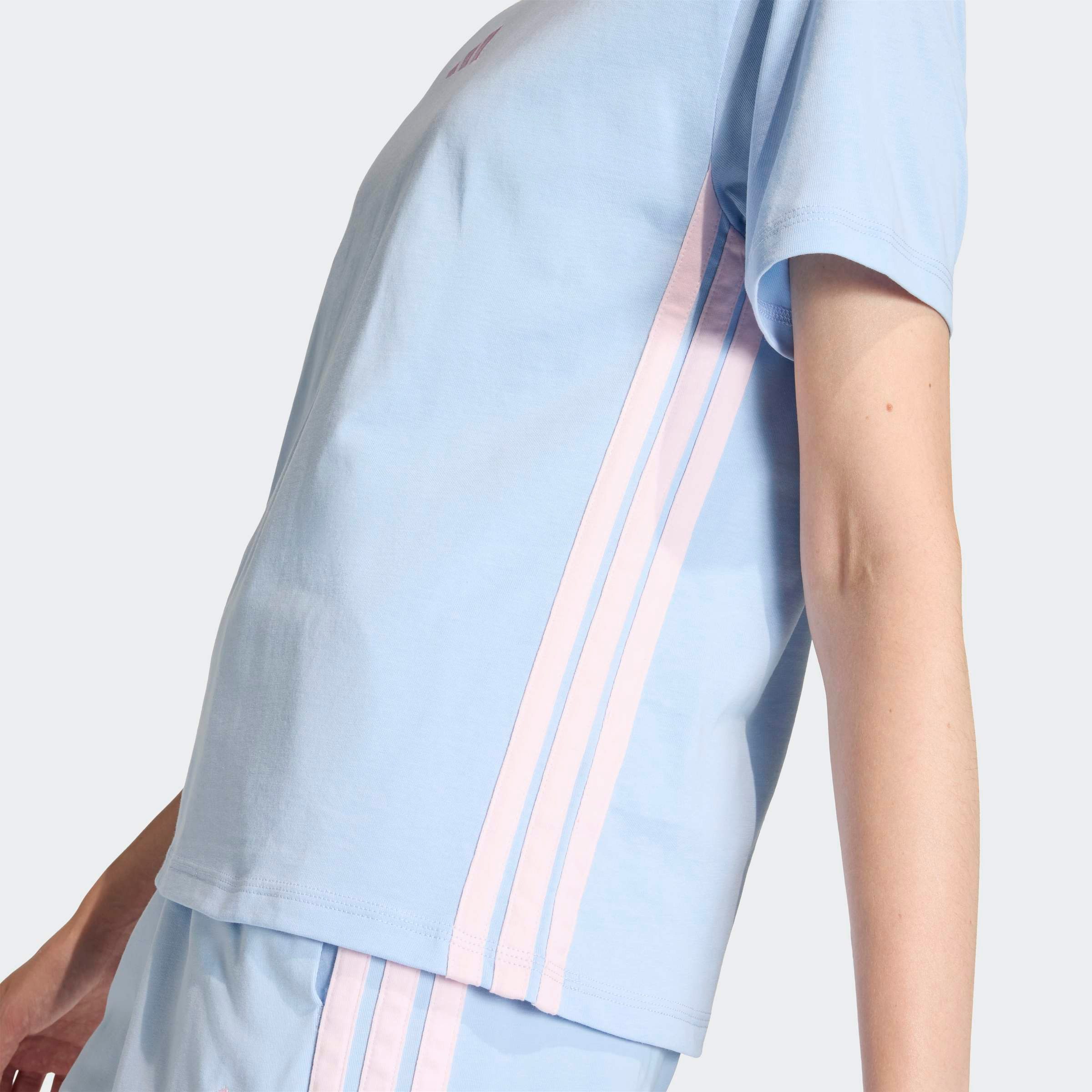 adidas Sportswear T-Shirt ESSENTIALS 3-STREIFEN COTTON
