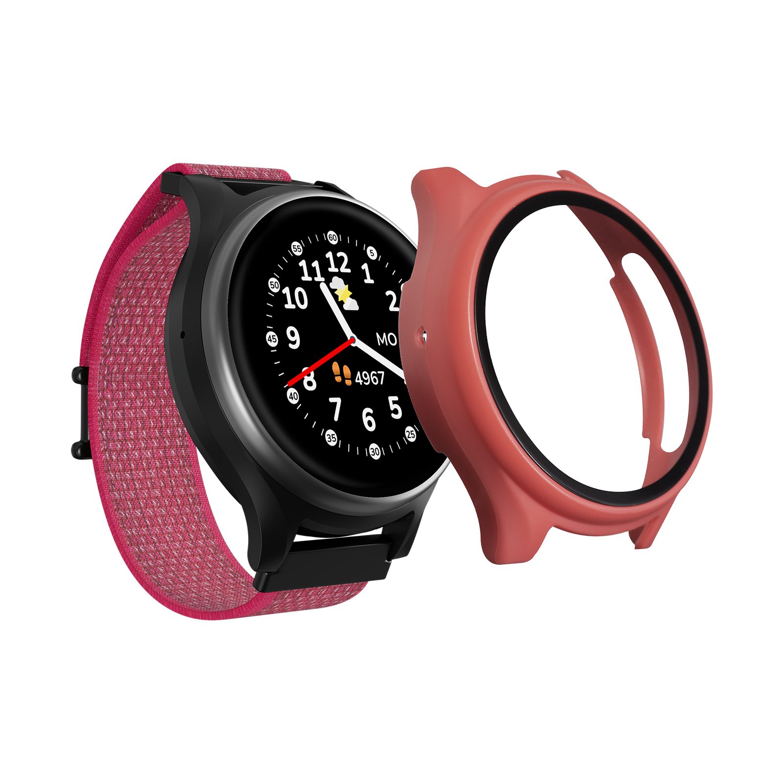 ANIO Smartwatch-Hülle Protector Case 2.0 für Anio 6, Schutzhülle, Displayschutz
