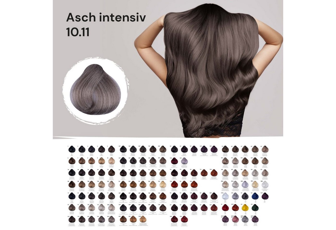 Femmas Premium Haarfarbe Femmas Hair Color, 1-tlg., Profi-Qualität
