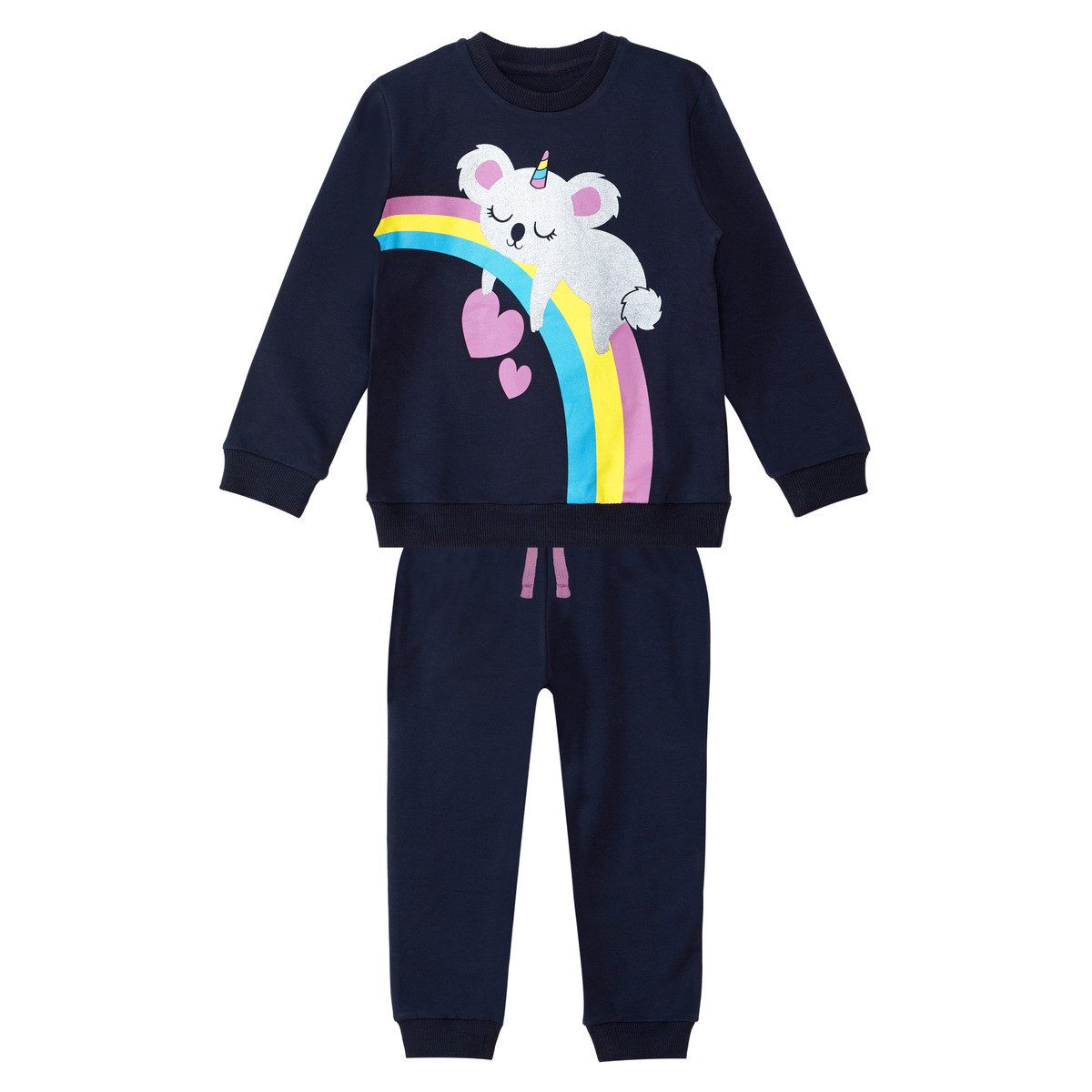 Denokids T-Shirt Koala Mädchen (1-tlg) Outfit-Set, Bekleidungsset, Kombi-Set, 2er-Set, Mini Set
