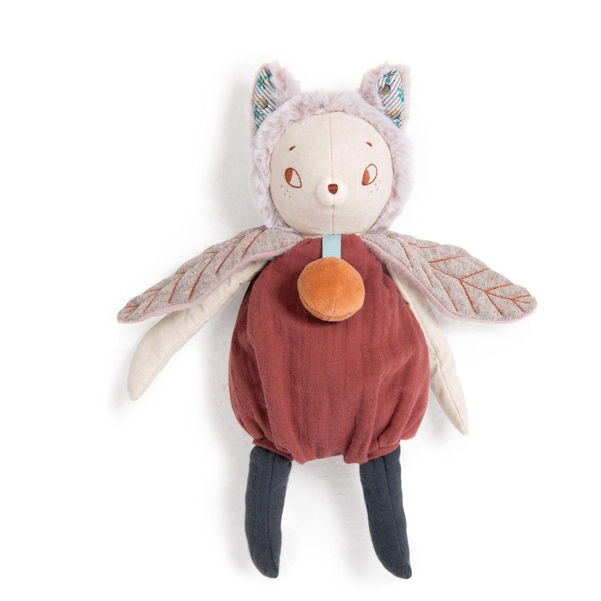Moulin Roty Kuscheltier Plüschtier Katze Giboulée weiches Kuscheltier für Babys und Kinder (1-St)