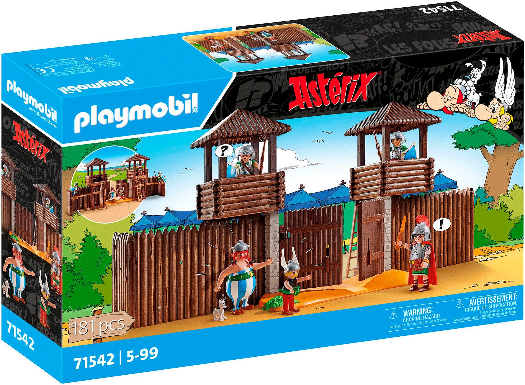 Playmobil® Römerlager (71542), Asterix Konstruktions-Spielset, (181 St), Ma günstig online kaufen