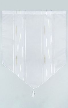 Scheibengardine Scheibenhänger Herbstwind, LYSEL®, (1 St), transparent, HxB 80x60cm