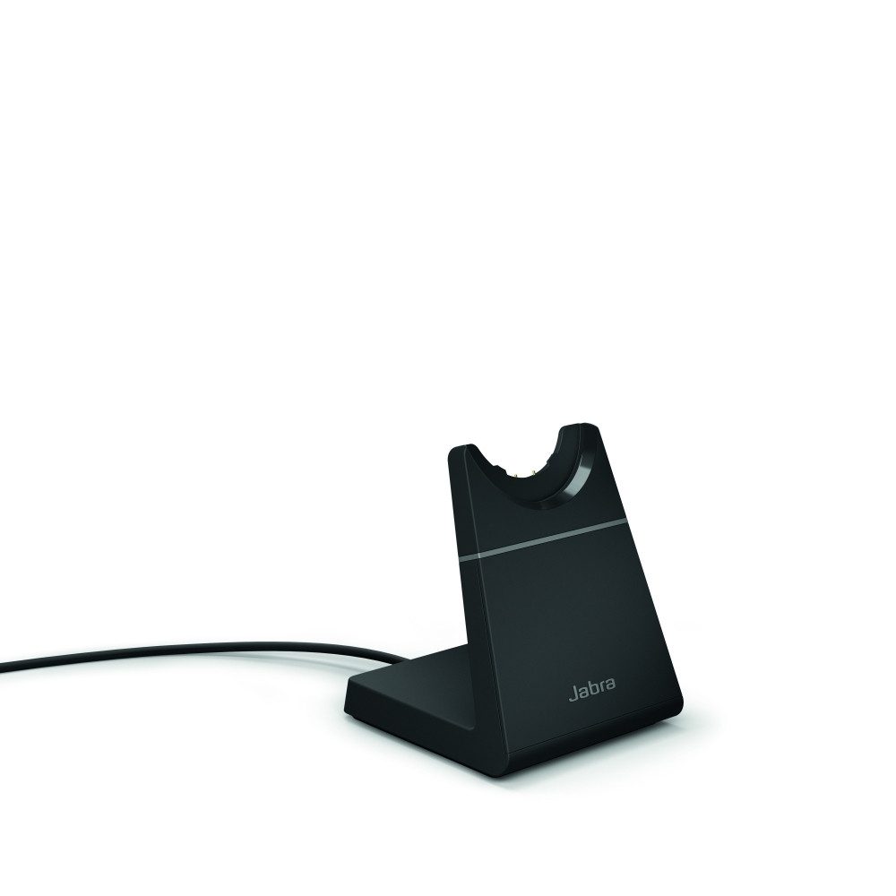 Jabra Jabra Evolve2 65 Deskstand USB-C schwarz USB-Stick (Kompaktes Design für platzsparende Nutzung)