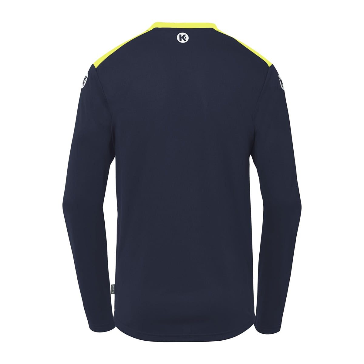 Kempa Langarmshirt Emotion 27 (100% Polyester) marineblau/gelb Herren