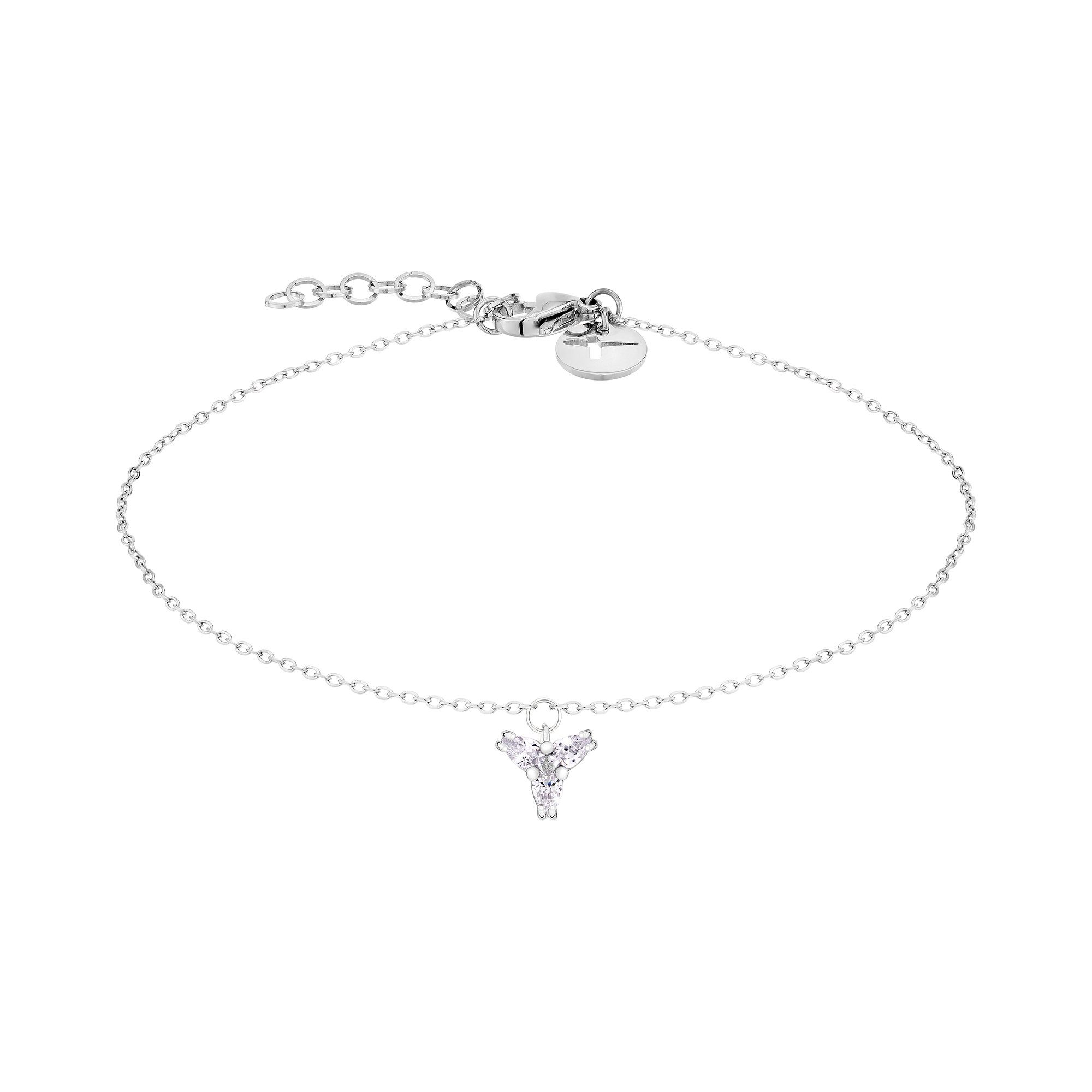 Tamaris Armband Sparkle Flowers Edelstahl