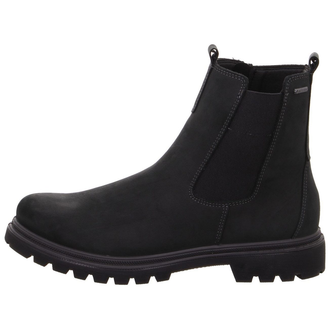 Stiefelette Leder \ MONTA Schnürschuh